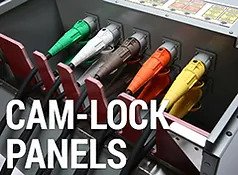 Roam's Cam-Lock Panels - Generator Interface, Power Output, and Power Input